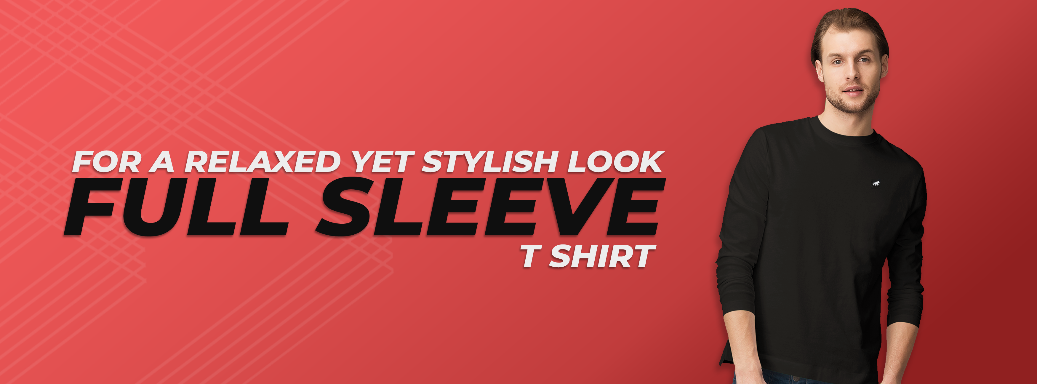 Shop full sleeve t shirts for men Online India Bushirt