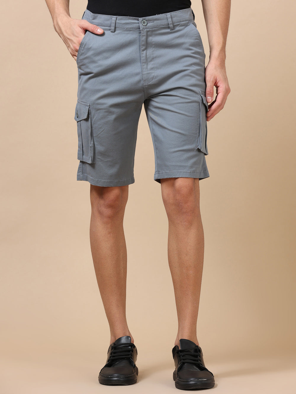 Polar Blue Cargo Shorts Men's Shorts Bushirt   