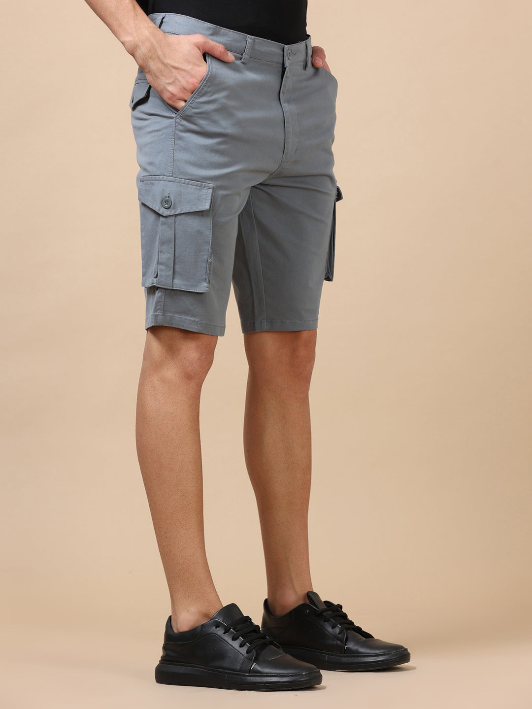 Polar Blue Cargo Shorts Men's Shorts Bushirt   