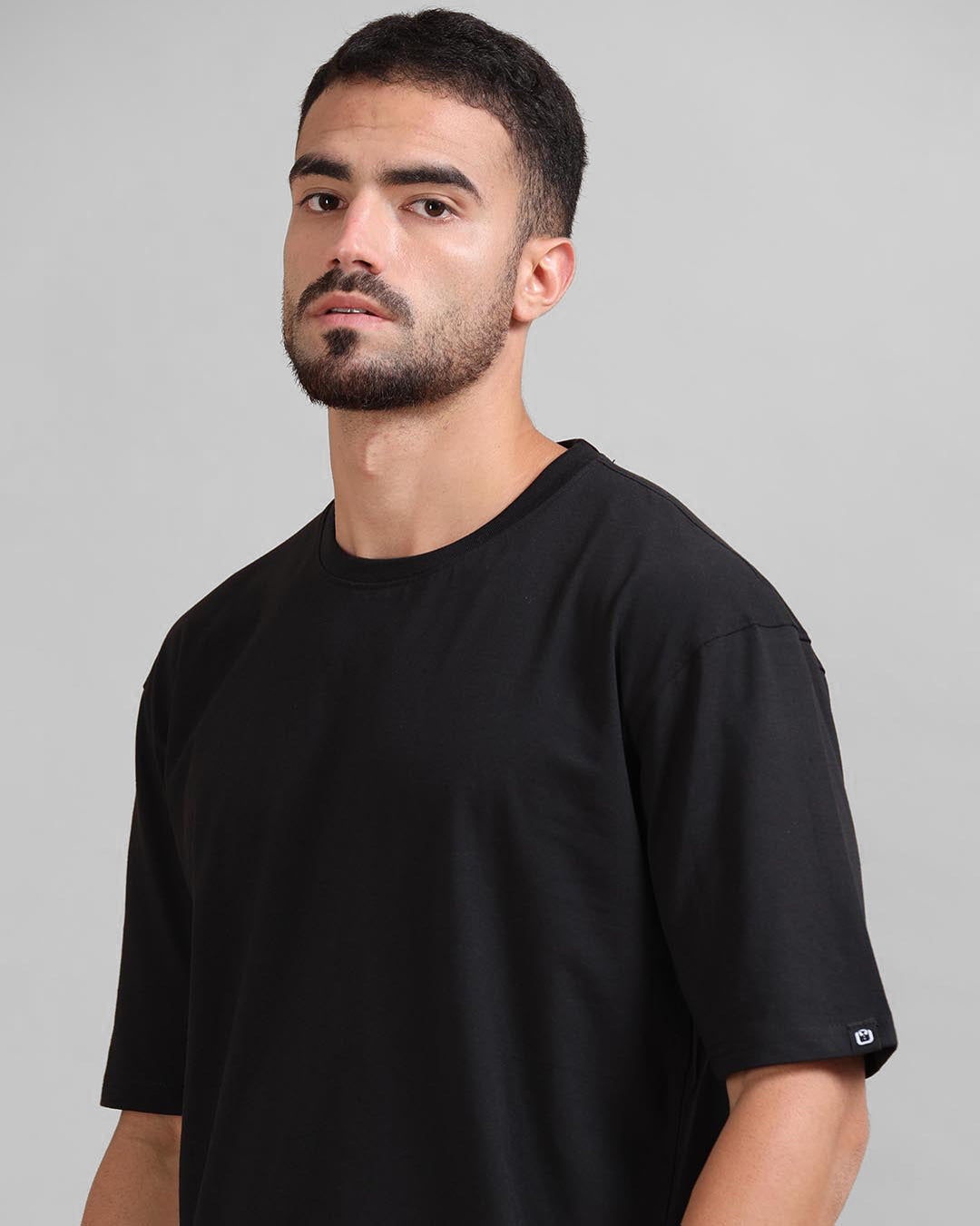 Cold Play Black T-Shirt Oversize T-Shirt Bushirt