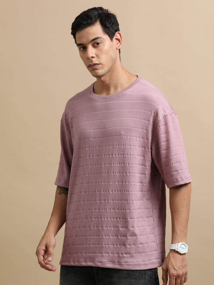 Crush Cameo Pink Oversize T-Shirt Oversize T-Shirt Bushirtin   